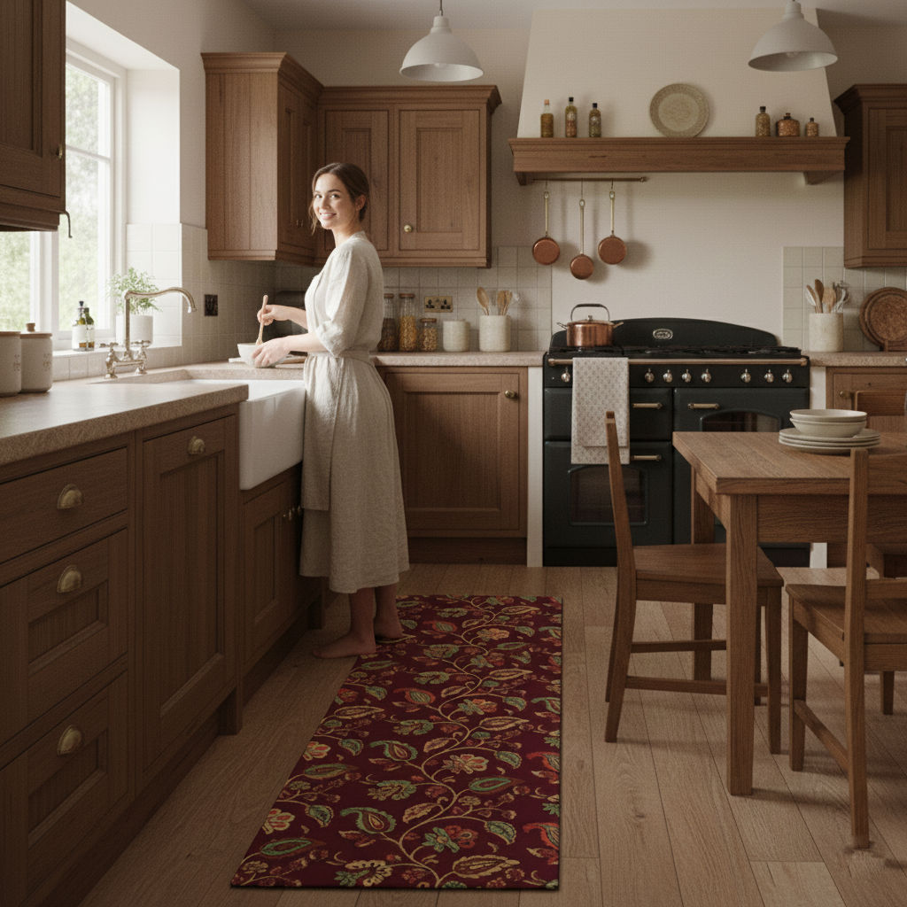 MELORA - Hand Tufted Floral Carpet